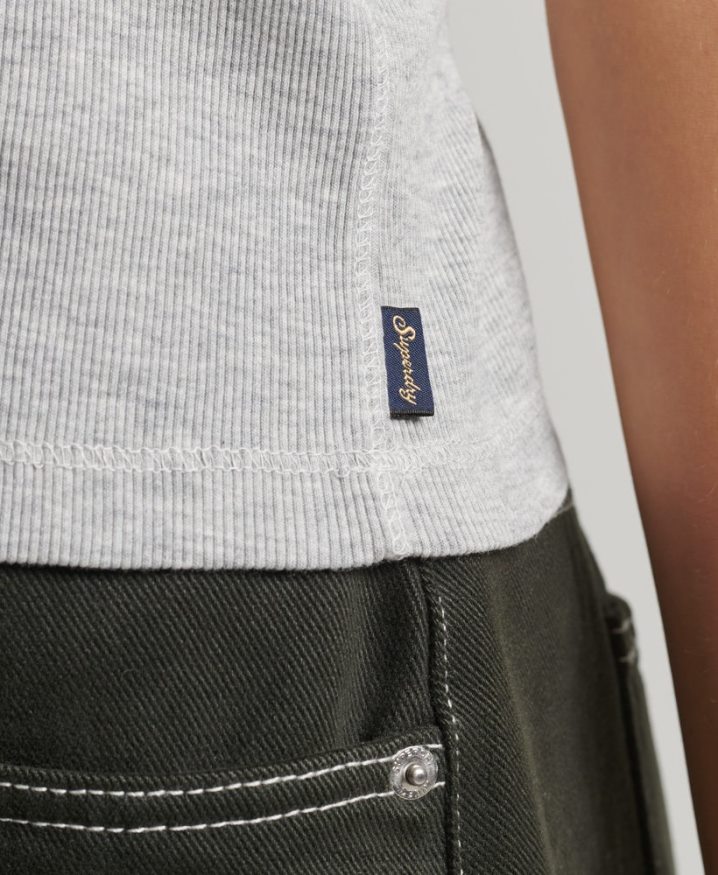 Superdry Racer Vest Top Grey Women