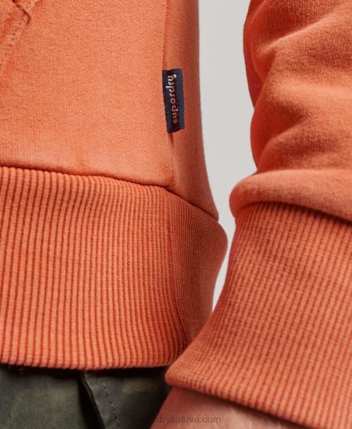 Superdry Vintage Shapers & Makers Hoodie Orange Men