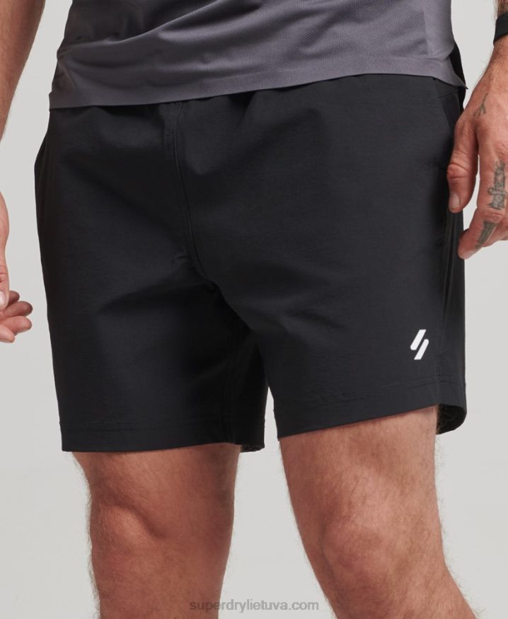 Superdry Core Woven Multi Sport Shorts Black Men
