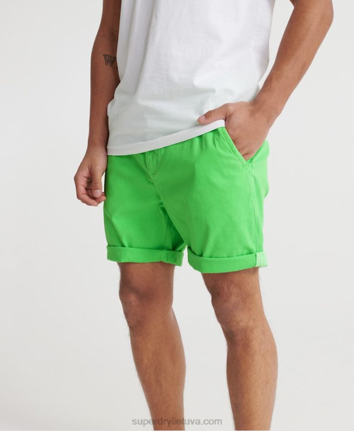 Superdry Sunscorched Chino Shorts Green Men