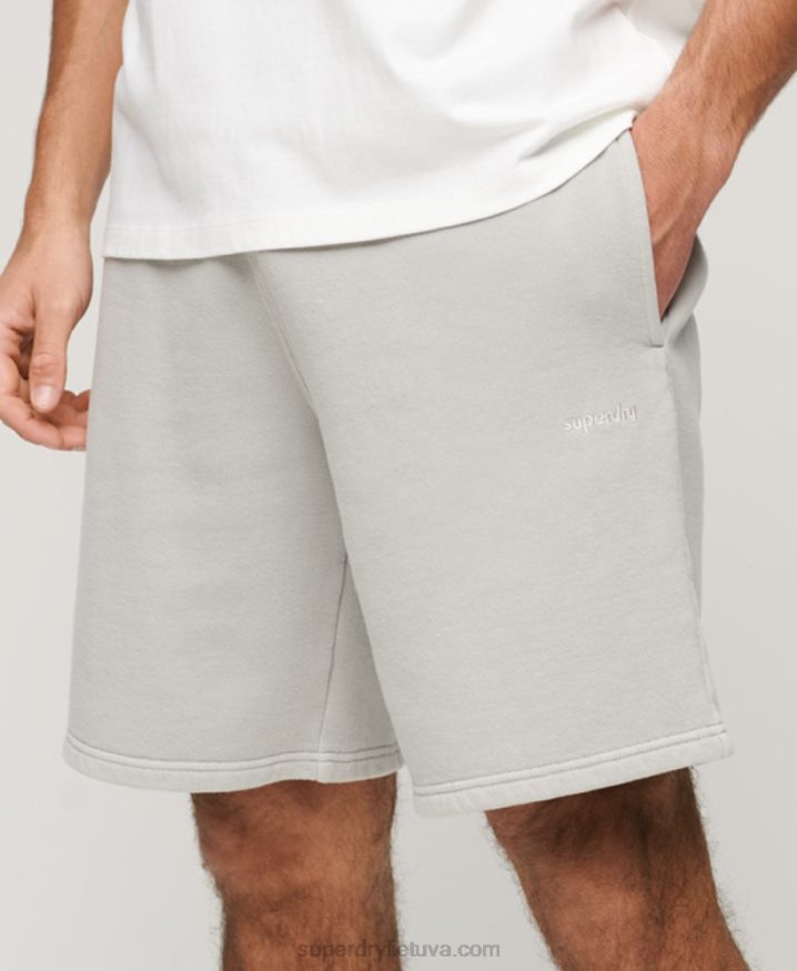 Superdry Vintage Mark Shorts Light Grey Men